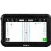 Tablet display for NX510 detailing guidelines for precision auto-steering.